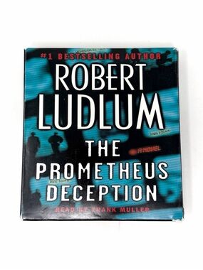 Robert Ludlum The Prometheus Deception Audiobook CD Frank Muller Thriller